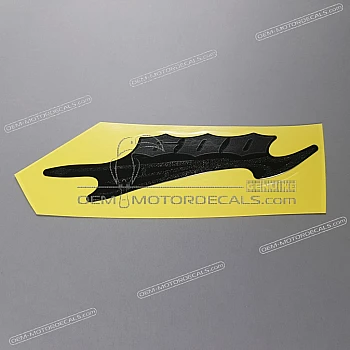 Heckverkleidung Aufkleber, Rechte Seite