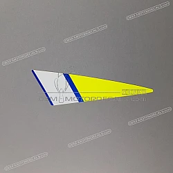 Frame cowling decal, right side