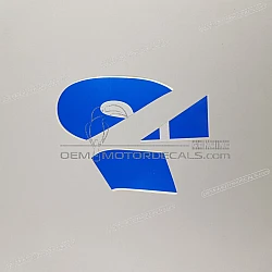 Frame cowling decal, right side