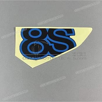 Side cowling decal, right side