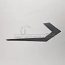 Tail cowl decal, right side