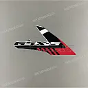 Side cowling decal, right side