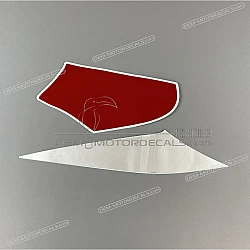 Heckverkleidung Aufkleber, Satz, Linke Seite