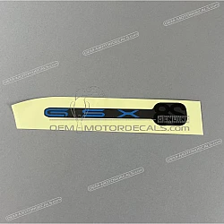 Heckverkleidung Aufkleber, Linke Seite