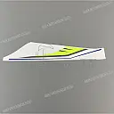 Tail cowl decal, left side