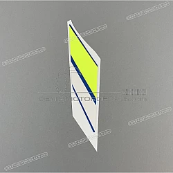 Pegatina colin, lado izquierdo