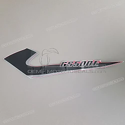 Tail cowl decal, left side