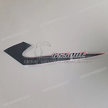 Tail cowl decal, left side