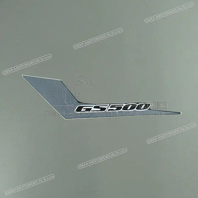 Suzuki GS500E Adesivo codone sinistro OEM 6814501DC0ANK