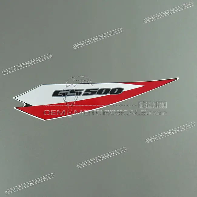 Suzuki GS500E Adesivo Telaio Sinistro Lato Sinistro OEM 6814501DE0BVS