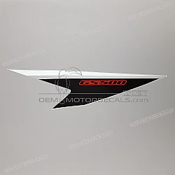 Tail cowl decal, left side
