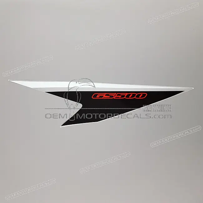 Suzuki GS500F Achterkuip Sticker Linkerkant OEM 6814501DG0CYU