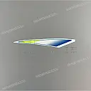 Tail cowl decal, left side