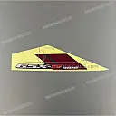 Side cowling decal, left side