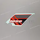 Tail cowl decal, left side