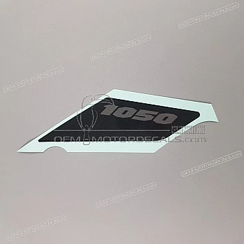 Tail cowl decal, left side