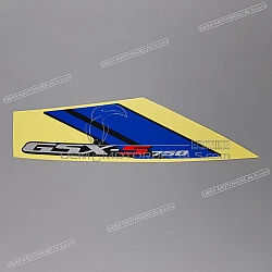 Side cowling decal, left side
