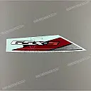 Side cowling decal, left side