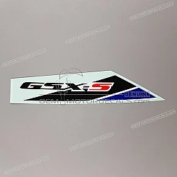 Side cowling decal, left side