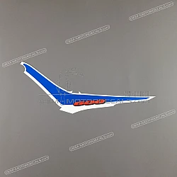 Grafica codino GSX-R, lato sinistro
