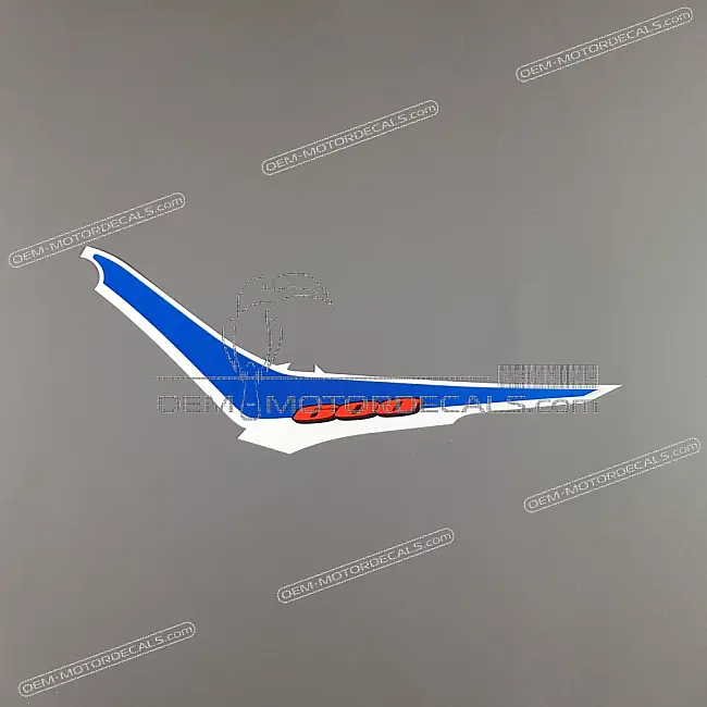 Suzuki GSX-R600 Heckverkleidung Dekor Streifen Links OEM 68145-14J20-AHA