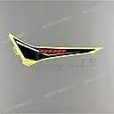Logo GSX-R na osłonę ramy, lewa strona