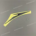 Tail cowl central graphic, left side
