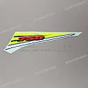 Linker framekap GSX-R sticker, linkerkant