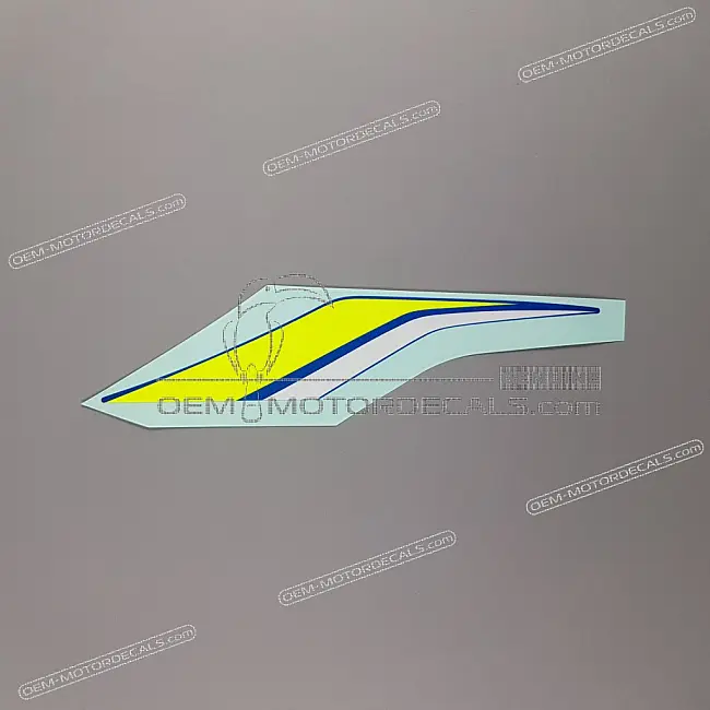 Suzuki GSXR1000 Adhesivo izquierdo cubierta de cuadro GSX-R lado izquierdo OEM 6814517K30A3F