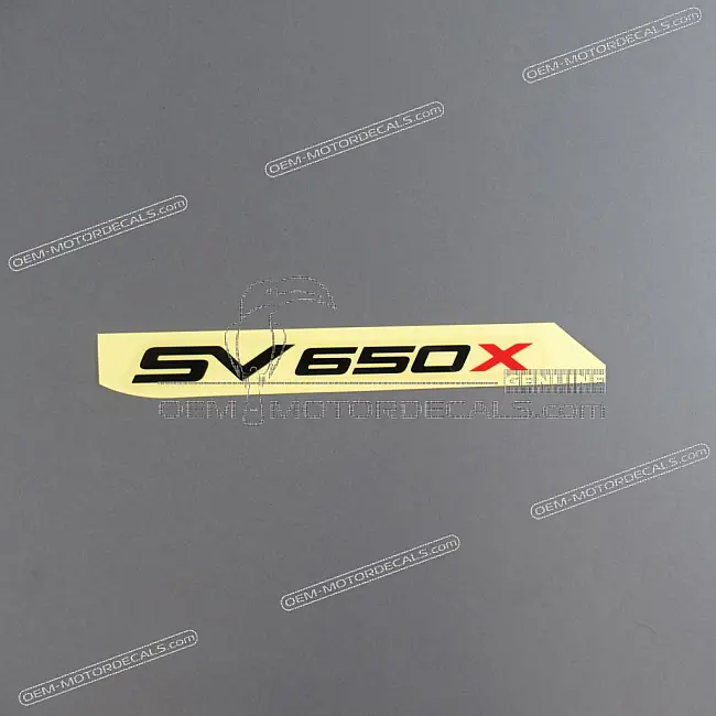 Suzuki SV650X Frame Cover Tape Left Side OEM 6814518K10JSP