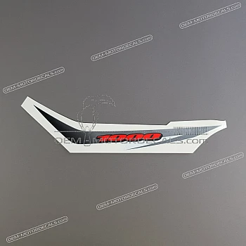 Emblème 1000 de coque arrière, côté gauche