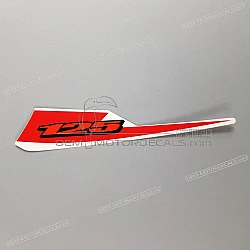 Tail cowl decal, left side