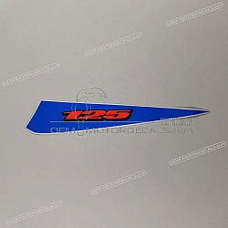 Tail cowl decal, left side