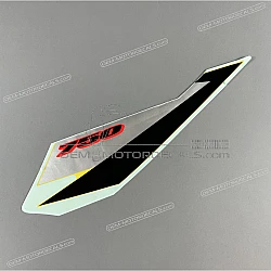 Pegatina colin, lado izquierdo