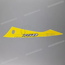 Heckverkleidung Aufkleber, Linke Seite