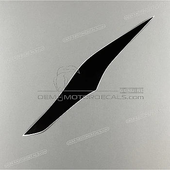 Heckverkleidung Aufkleber, Linke Seite