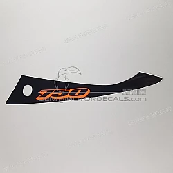 Pegatina colin, lado izquierdo