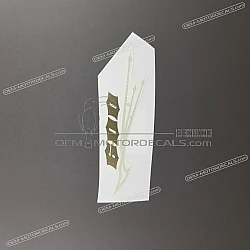 Tail cowl decal, left side