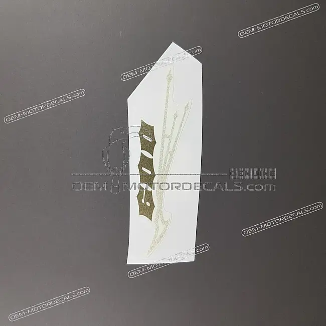 Suzuki GSXR600 Adhesivo de Colín GSX-R Lado Izquierdo OEM 6814537HA0GTS