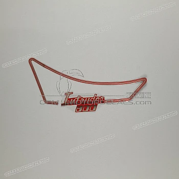 Pegatina de la cubierta del marco, lado izquierdo