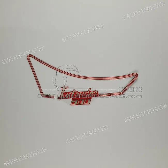 Suzuki VS800 Intruder Cubierta Chasis Pegatina Intruder Lado Izquierdo OEM 6814539A01M55
