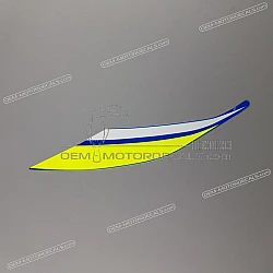 Frame cowling decal, left side