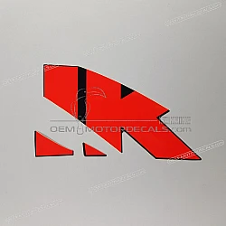 Frame cowling decal, left side