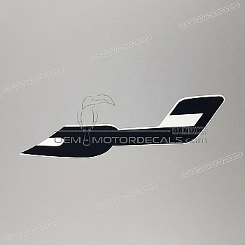 Side cowling decal, left side