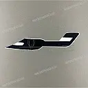 Side cowling decal, left side