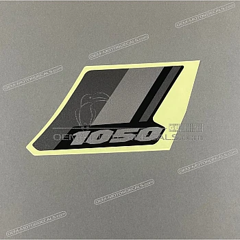 Front fender decal, right side