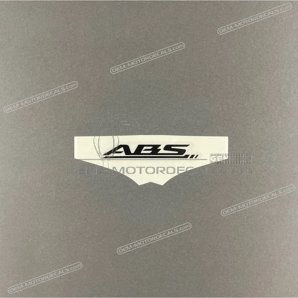 Original Suzuki SV650 Front Fender ABS Emblem 6815117G01YAD Original-Vinyl-Aufkleber