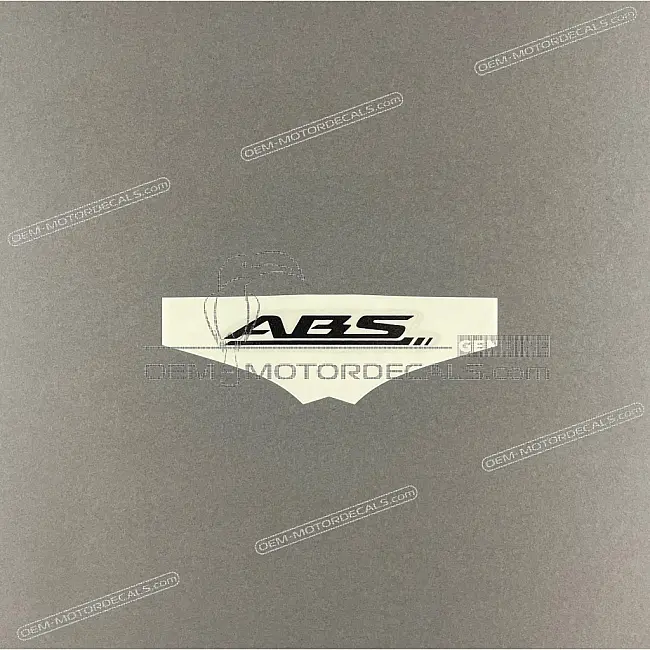 Original Suzuki SV650 Front Fender ABS Emblem 6815117G01YAD Original-Vinyl-Aufkleber
