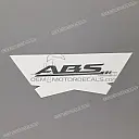 Emblema ABS parafango anteriore