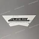 Emblema ABS de carenado lateral